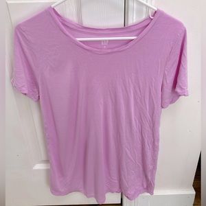 Gap Luxe Pink Short Sleeve Tee